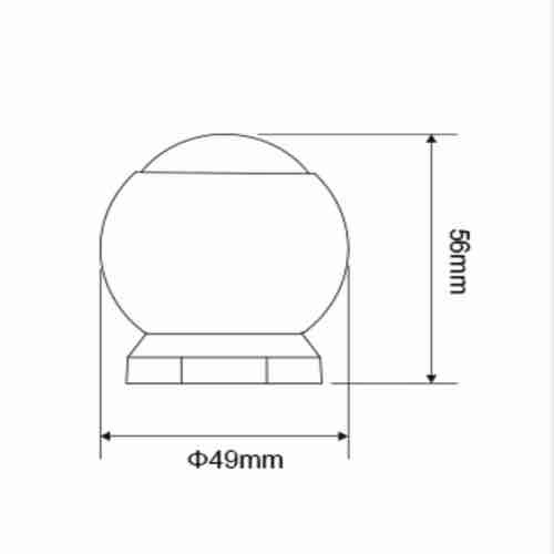 PIR sensor draadloos Tuya - Miboxer PIR1-ZB - Bewegingsmelder