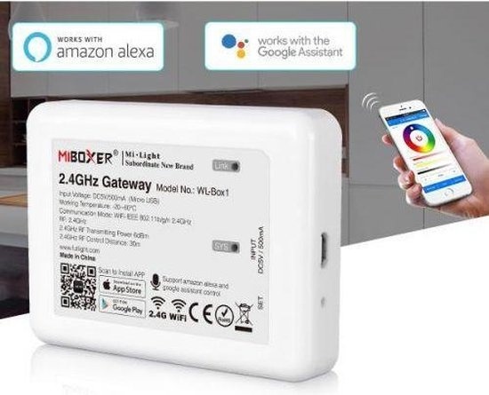 WIFI controller voor LED verlichting (iOS/iPhone en Android)