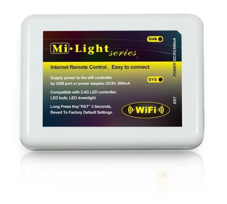 WIFI controller voor LED verlichting (iOS/iPhone en Android)