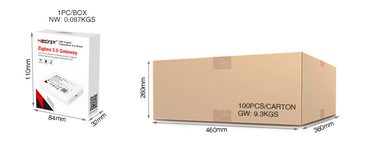 Zigbee 3.0 Gateway draadloos - Smarthome LED aansturing