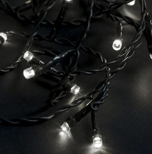 LED kerstboomverlichting 50 meter wit 600 LED lampjes buiten
