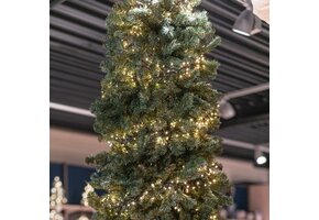 Cluster Kerstverlichting warm wit 1250 LED 25 meter met 8 functies en timer functie – IP44 voor binnen en buiten – LUKSUS