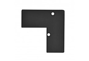 Eindkap updown05zwart inclusief schroef