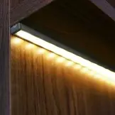 PL8 vlak LED inbouwprofiel - Zwart - afdekking naar keuze