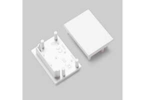 Eindkap t.b.v. LED strip profiel XL11WIT zonder kabeldoorvoer