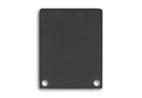 2 x LED strip profiel eindkappen inclusief schroeven - PN4.C2 - afdekking naar keuze