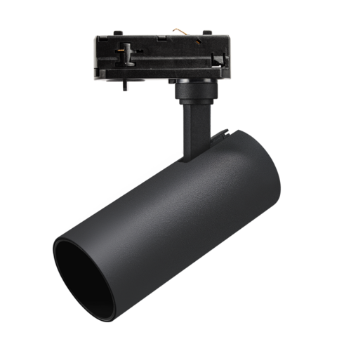 LED trackspot 1-FASE RAIL zwart - METEORA GU10 1-FASE