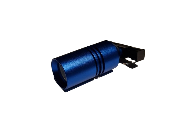 LED Vitrine Spot Show Type Track spot Tube Warm Wit - Blauw Metal