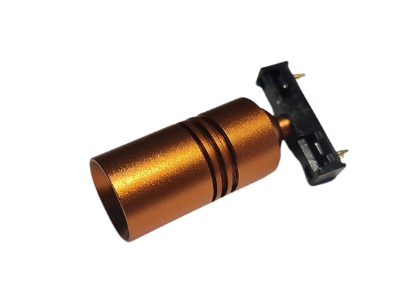 LED Vitrine Spot Show Type Track spot Tube Warm Wit - bruin goud
