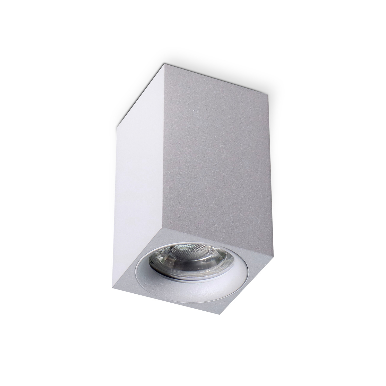 Opbouwspot vierkant wit Ø 60 x 100mm - GU10 - MANGOSQUAREWIT