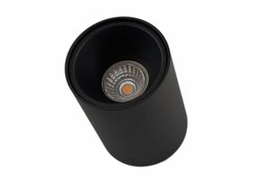 Opbouwspot zwart Ø 97 x 140mm - GU10 - 1811ZWART KIVI