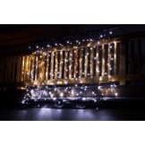 Kerstverlichting hangend voor binnen & buiten 2 x 6 meter wit