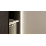 Zwart LED hoekprofiel met cover 20 mm x 16 mm - C14ZWART