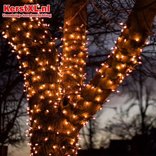 Boomverlichting warm wit 120 meter waterdicht 1200 LED - PRO - LUKSUS