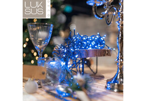 Kerstboomverlichting Blauw 200 LED - 15 meter - IP44 voor binnen & buiten