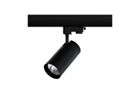 3- fase 4000k 40 graden bundel rail spot Zwart 20W