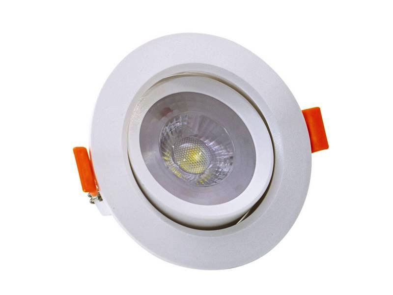LED inbouwspot - kantelbaar - 5W 3000k warm wit - Aanbieding