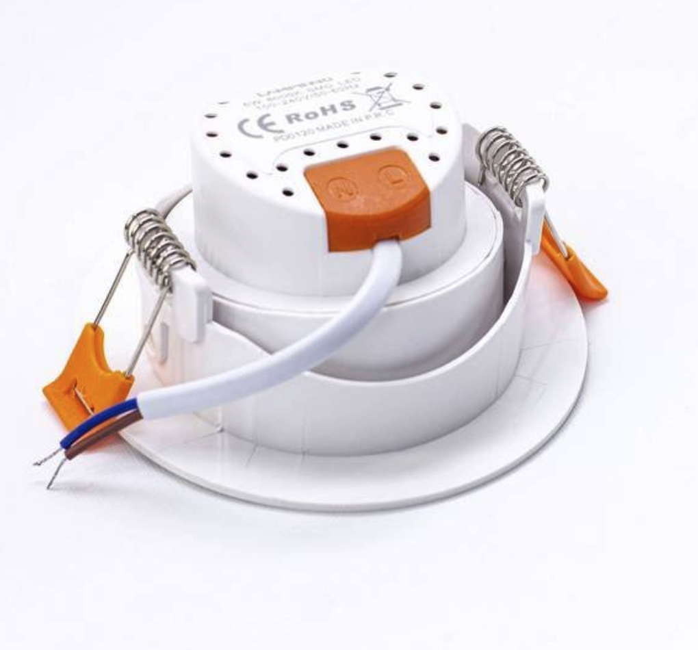 LED inbouwspot - kantelbaar - 5W 3000k warm wit - Aanbieding