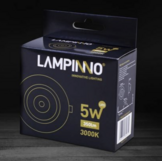 LED inbouwspot - kantelbaar - 5W 3000k warm wit - Aanbieding