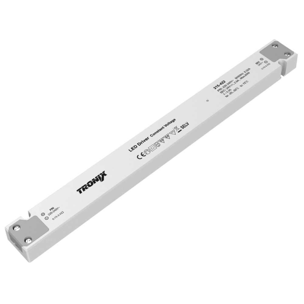 LED driver voor in een LED strip profiel - Super slanke LED driveren ...