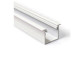 LED strip profiel 2 meter met cover 30mm X 20,4mm - 20INBOUW-WIT