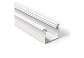 LED strip profiel 2 meter met cover 30mm X 20,4mm - 20INBOUW-WIT