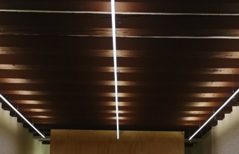 COB LED strip warm wit 8W 980LM 480LED p/m 24VDC IP20 3000K - 10 meter