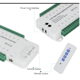 Professionele LED traptrede aansturing met afstandsbediening - tot 16 treden - complete controller kit