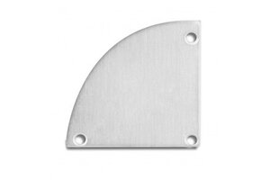 2 x LED strip profiel eindkappen inclusief schroeven - XL19.01ALU