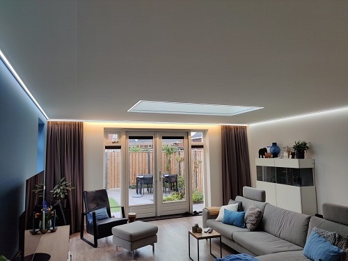 LED strip dual white 2700K ~ 6500K 9,6W 900LM 120LED p/m 24VDC IP20 - 5 meter