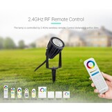 Waterdichte LED prikspot voor buiten RGBCCT 6 watt (2700K-6500K) - ZIGBEE - TUYA - WIFI