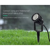 Waterdichte LED prikspot voor buiten RGBCCT 6 watt (2700K-6500K) - ZIGBEE - TUYA - WIFI