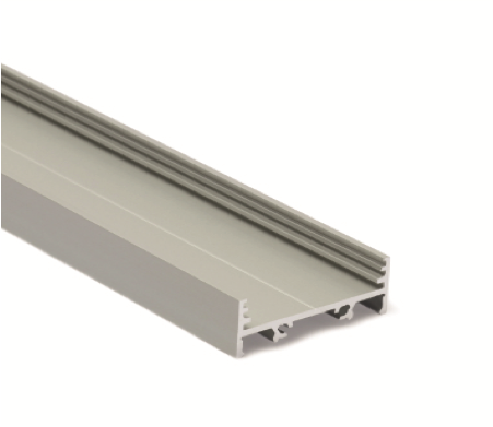 LED profiel 2 meter met lage afdekking 33,4 mm x 12,8 mm - PN10.C1ALU