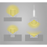 LED strip profiel 2 meter met hoge cover 26,79 mm x 36 mm XL04.C3ALU