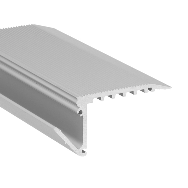 LED trapprofiel 2 meter met klikafdekking 58,9mm x 27,5mm – B12ALU