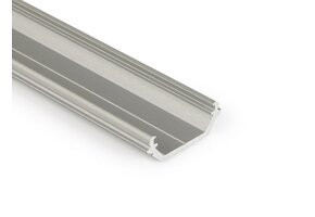 LED hoekprofiel 2 meter met cover 14.5 mm x 14.5 mm - C20ALU