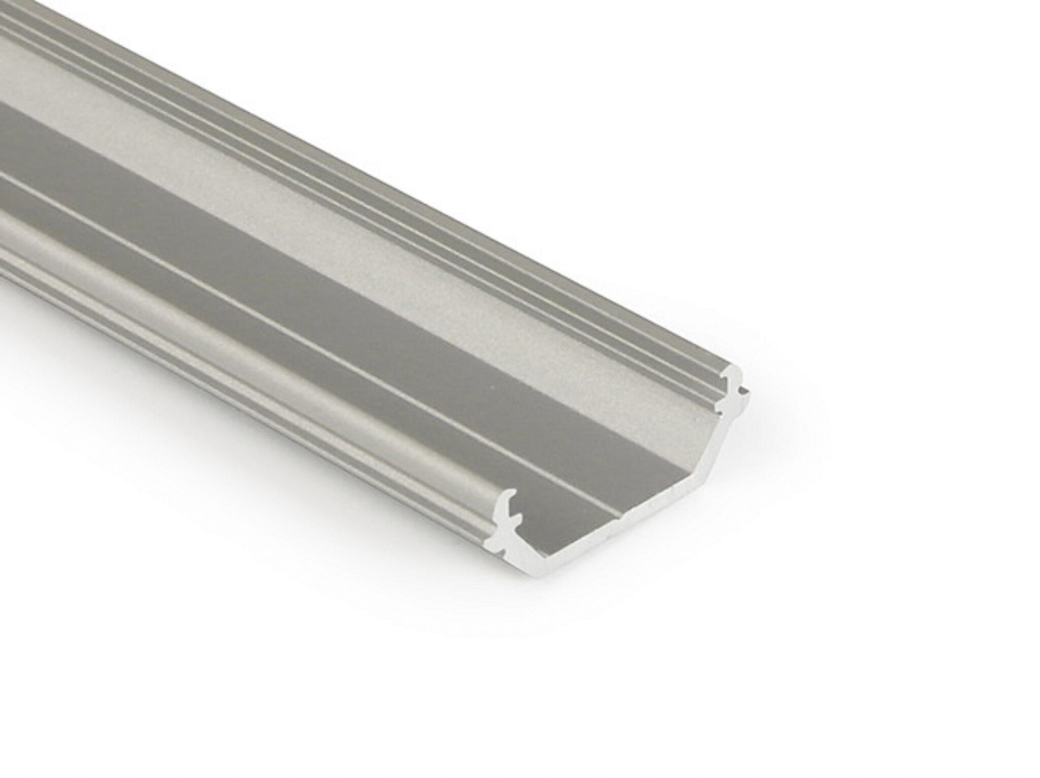 LED hoekprofiel 2 meter met cover 14.5 mm x 14.5 mm - C20ALU