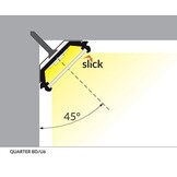 LED hoekprofiel 2 meter met cover 14.5 mm x 14.5 mm - C20ALU