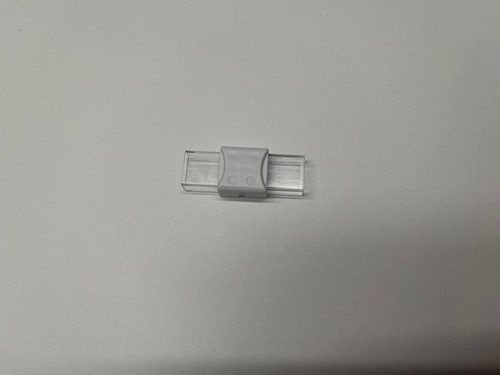 IP68 COB LED strip connector recht - soldeervrij - klik connector - 8mm COB
