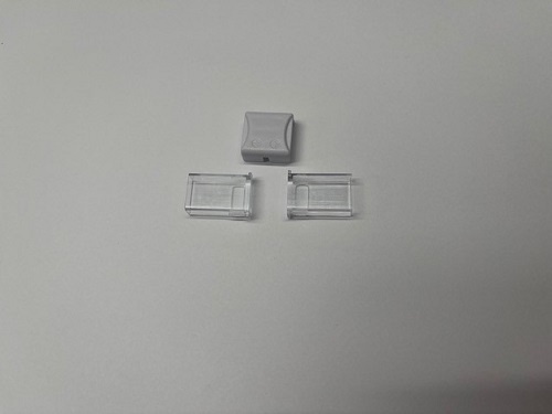 IP68 COB LED strip connector recht - soldeervrij - klik connector - 8mm COB