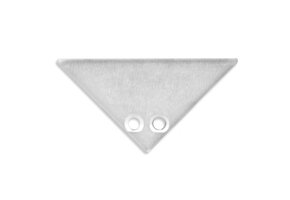 C15ALU eindkapje aluminium set van 2