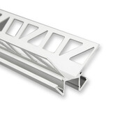 LED strip tegel profiel 2,5 meter 33 mm x 33 mm P18 – Grijs - Aluminium