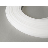 2 meter Losse LED strip profiel klikafdekkap - opaal - SLIM8 AC2/Z - afdekking naar keuze