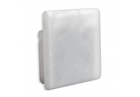 Siliconen eindkap voor LED strip profiel zonder kabeldoorvoer 18ALU, 18WIT, 18ZWART - GRIJS