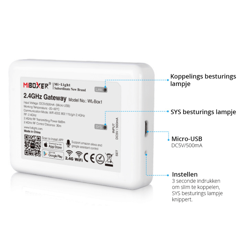 Miboxer WIFI module - WL-Box2