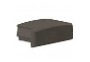 Eindkap zonder kabeldoorvoer - 01ZWART