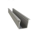 LED inbouw profiel 2 meter met opaal cover 16mm x 16mm 03.2ALU - UITVERKOOP