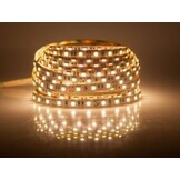 LED strip 24 Volt 3000K warm wit 6W 630LM 60LED p/m IP20 - 5 meter
