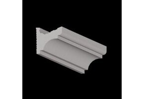 LED strip wandprofiel 83 x 87mm P6