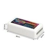 24 volt 19,2 watt LED strip RGB + Warm Wit 10 300 LED 5 meter PRO SET